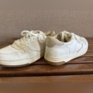 Madewell Cream White Leather Sneakers Size 6.5W